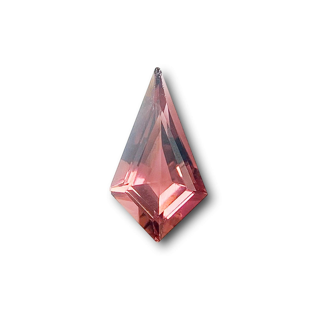 1.26ct | Kite Shape Step Cut Tourmaline-Modern Rustic Diamond