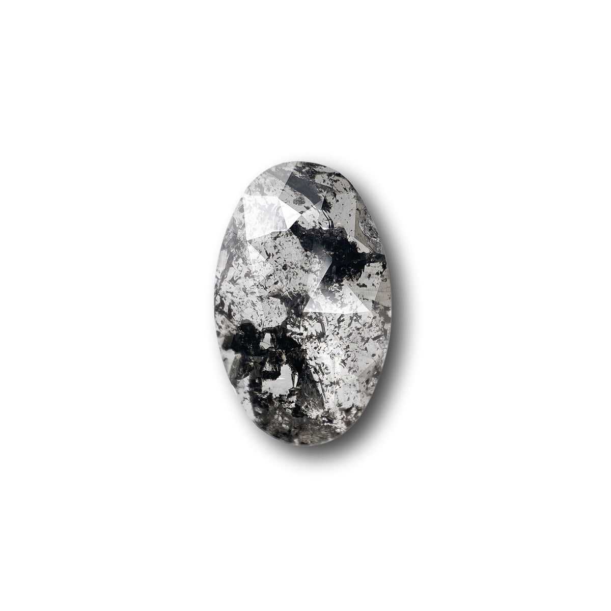 1.77ct | Rustic Oval Shape Rose Cut Diamond - Modern Rustic Diamond