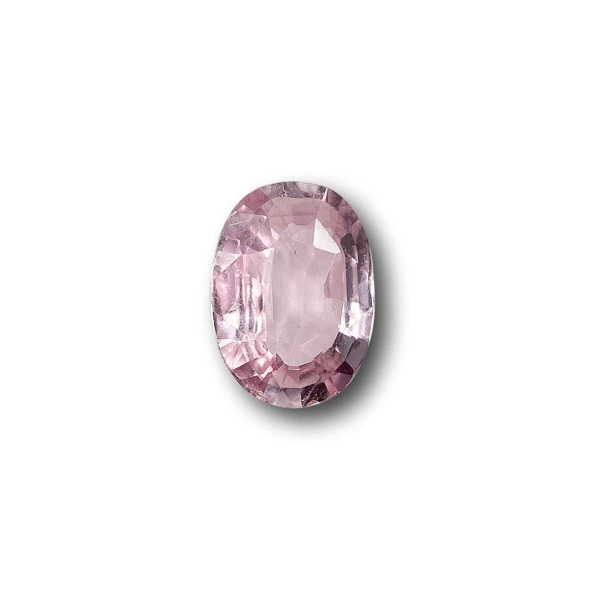 1.28ct | Brilliant Cut Oval Shape Pink Sapphire-Modern Rustic Diamond