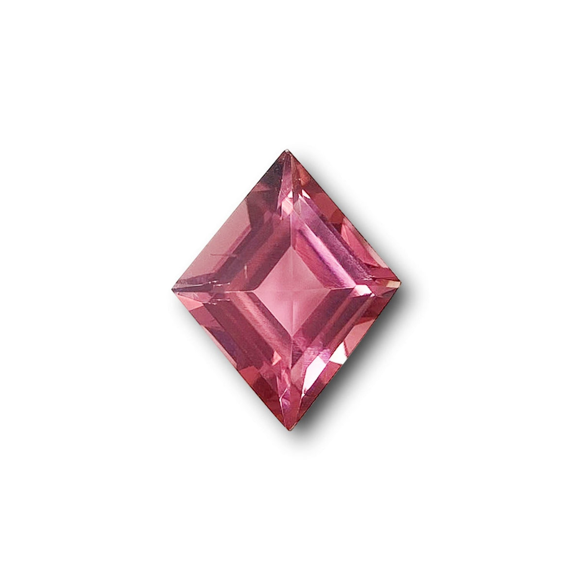 1.28ct | Lozenge Shape Step Cut Tourmaline-Modern Rustic Diamond