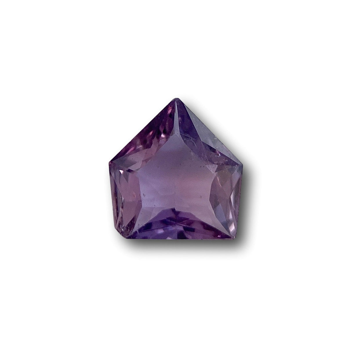 1.29ct | Brilliant Cut Shield Shape Violet Sapphire-Modern Rustic Diamond