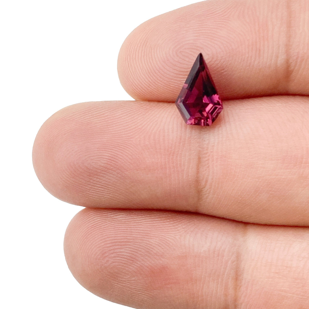 1.31ct | Shield Shape Step Cut Tourmaline-Modern Rustic Diamond