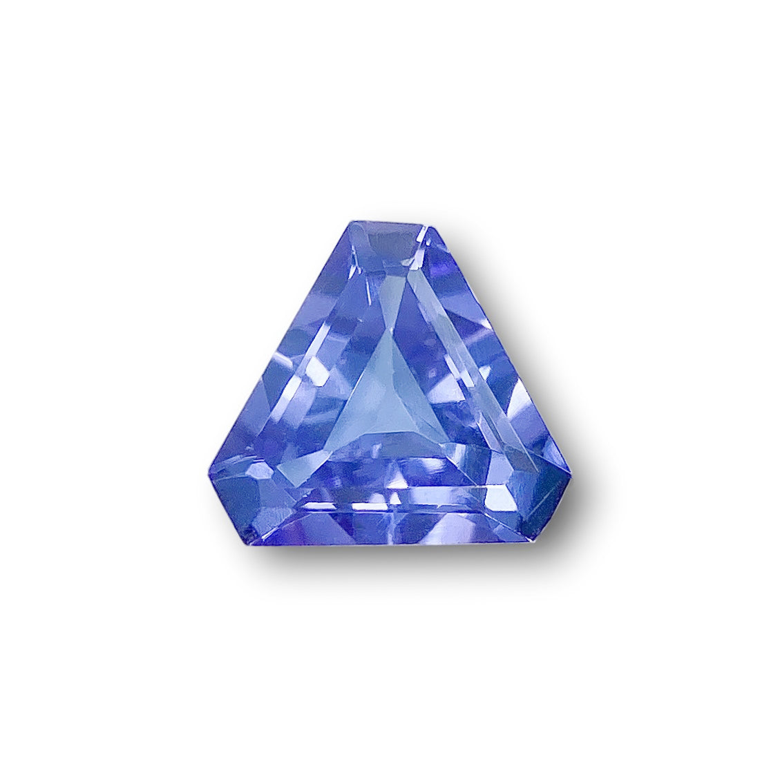 1.33ct | Shield Shape Step Cut Tanzanite-Modern Rustic Diamond