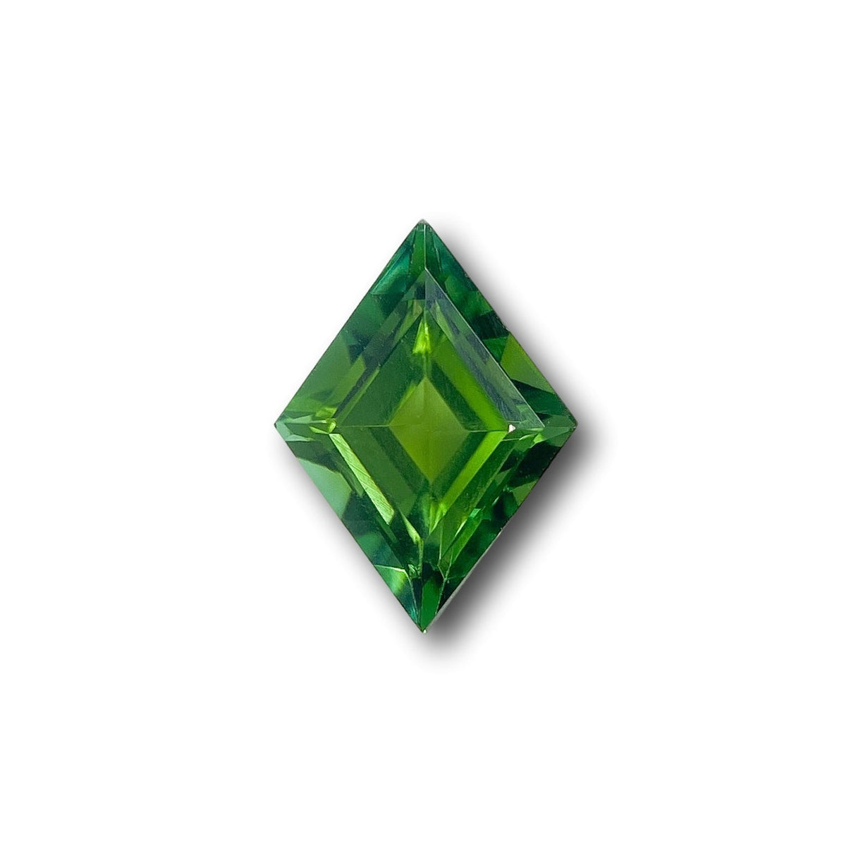 1.35ct | Lozenge Shape Step Cut Tourmaline-Modern Rustic Diamond