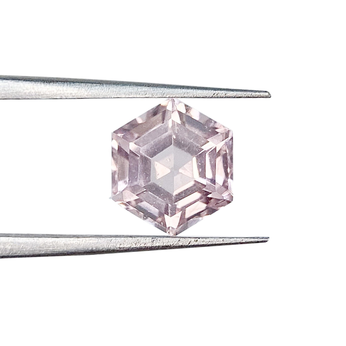 1.37ct | Hexagon Shape Step Cut Tourmaline-Modern Rustic Diamond