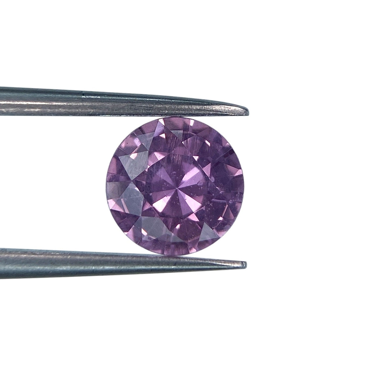 1.44ct | Brilliant Cut Round Shape Violet Sapphire-Modern Rustic Diamond