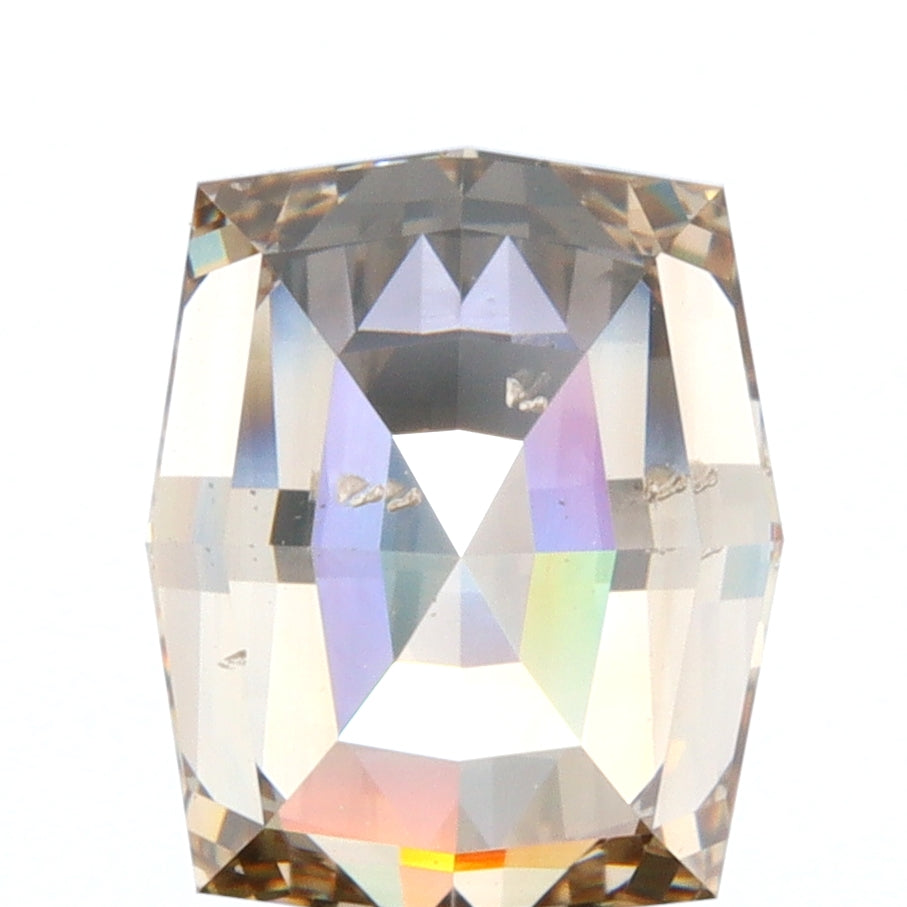 1.46ct | Champagne SI Octagonal Shape Step Cut Diamond-Modern Rustic Diamond