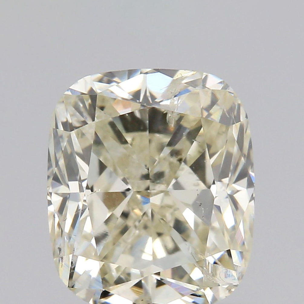 1.28ct | Light Color VS-SI Cushion Shape Brilliant Cut Diamond - Modern Rustic Diamond