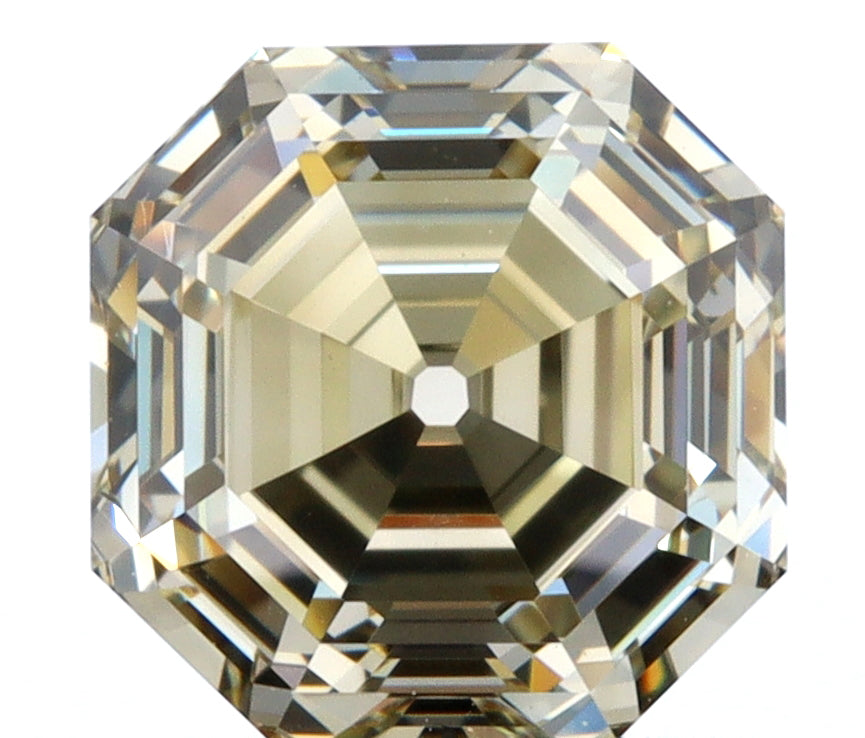 1.50ct | Champagne VVS Octagonal Shape Step Cut Diamond-Modern Rustic Diamond