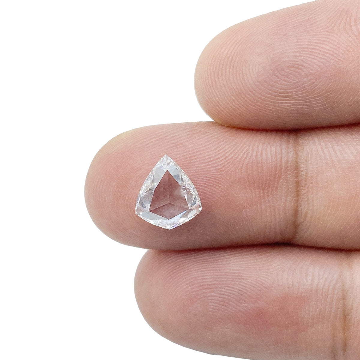 1.50ct | D/VS2 Kite Shape Rose Cut Diamond (GIA)-Modern Rustic Diamond
