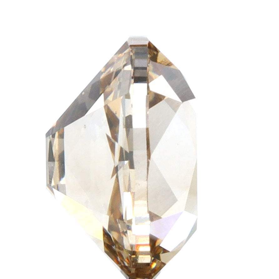 1.51ct | Champagne VVS Cushion Shape Old Mine Cut Diamond-Modern Rustic Diamond