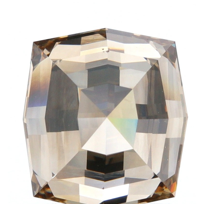 1.51ct | Champagne VVS Octagonal Shape Step Cut Diamond-Modern Rustic Diamond