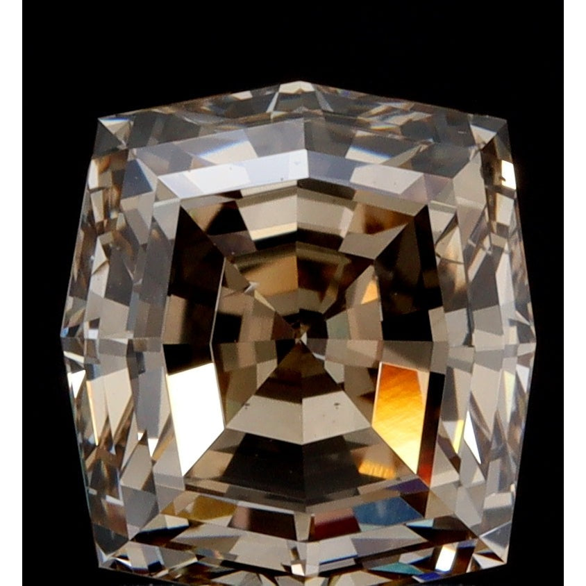 1.51ct | Champagne VVS Octagonal Shape Step Cut Diamond-Modern Rustic Diamond