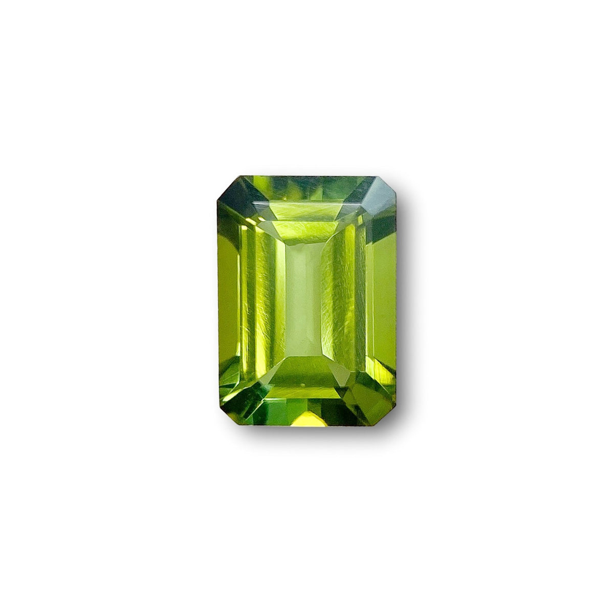 1.56ct | Emerald Shape Step Cut Tourmaline-Modern Rustic Diamond