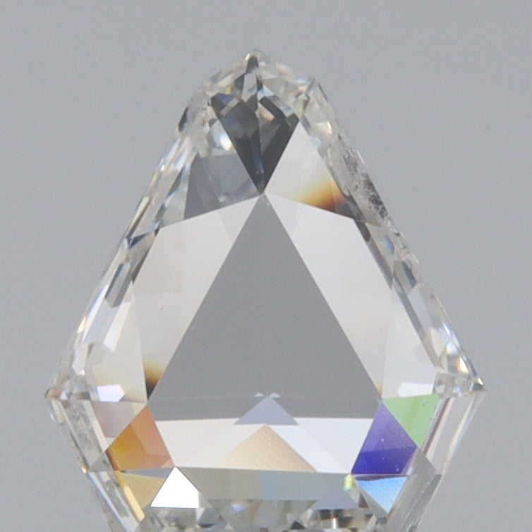 0.47ct | G/I1 Shield Shape Step Cut Diamond - Modern Rustic Diamond