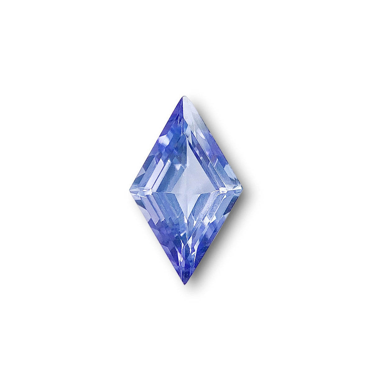 1.58ct | Lozenge Shape Step Cut Tanzanite-Modern Rustic Diamond