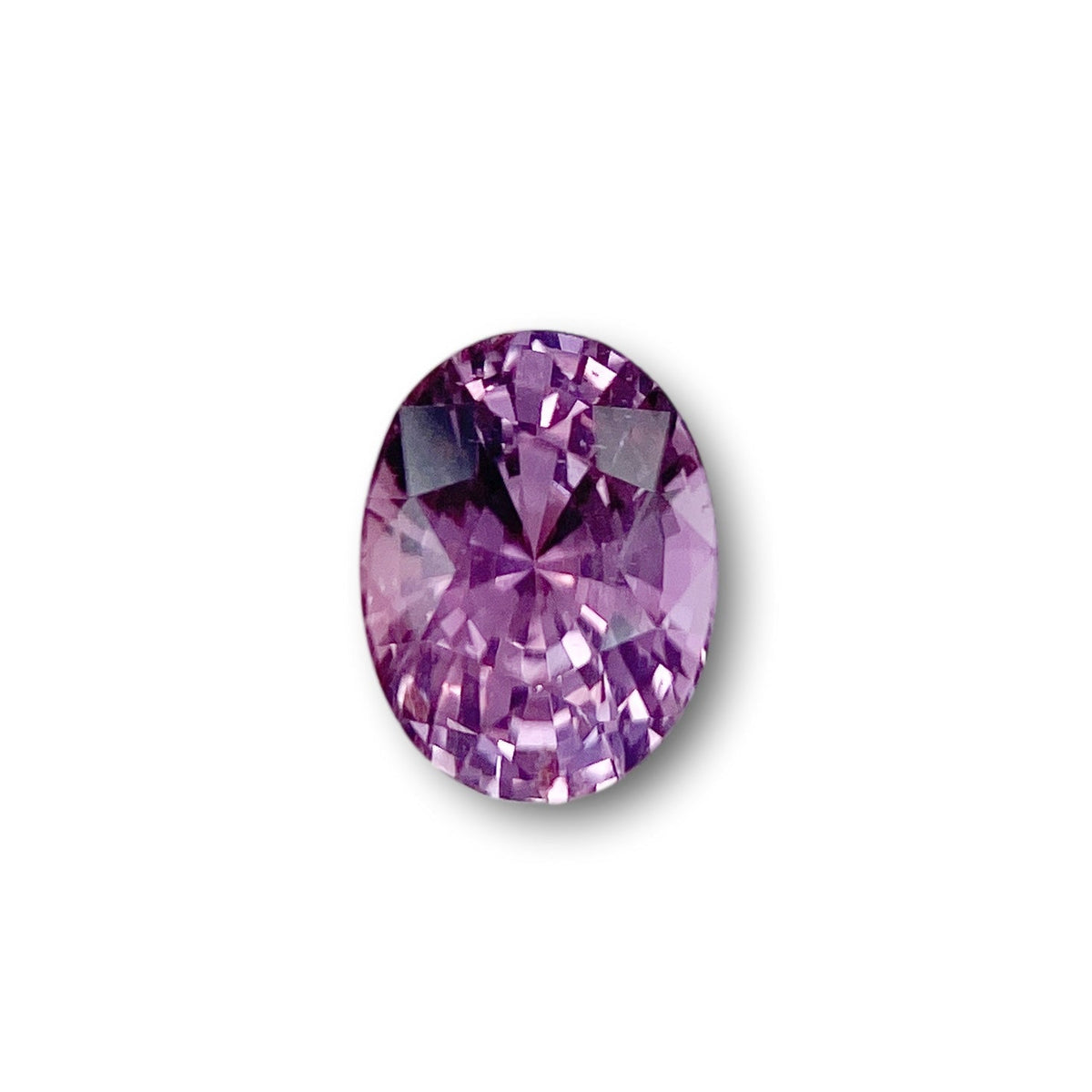 1.59ct | Brilliant Cut Oval Shape Violet Sapphire-Modern Rustic Diamond