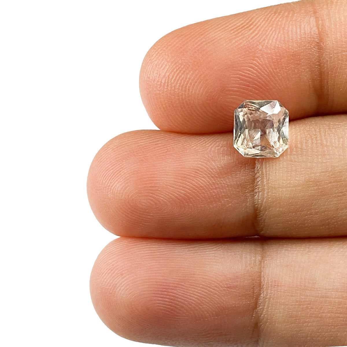 1.62ct | Radiant Cut Brown Sapphire-Modern Rustic Diamond