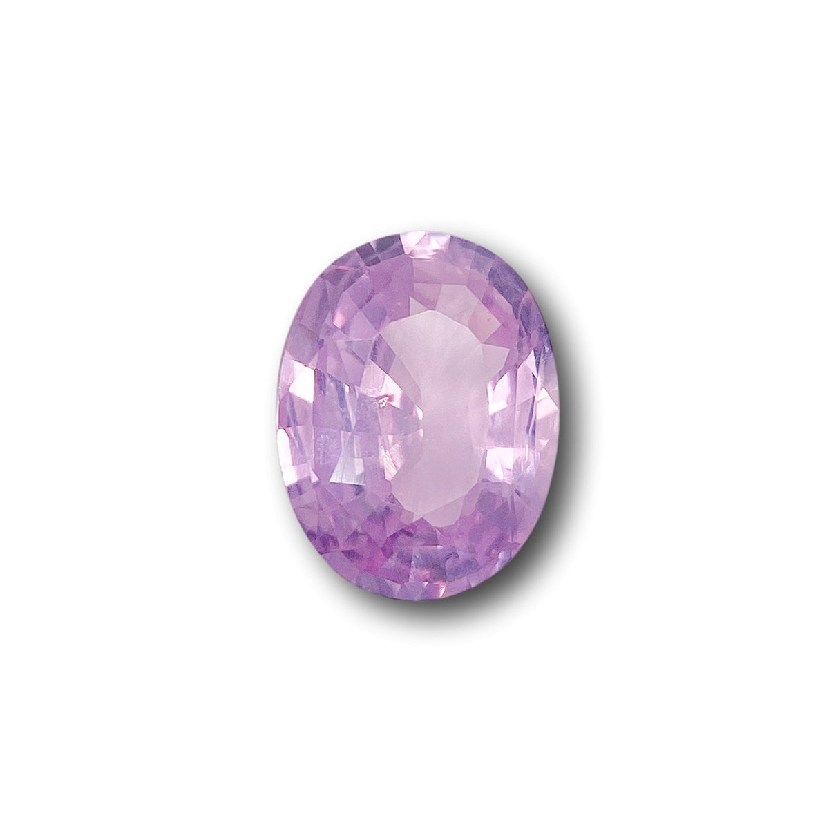 1.69ct | Brilliant Cut Oval Shape Pink Silky Sapphire-Modern Rustic Diamond