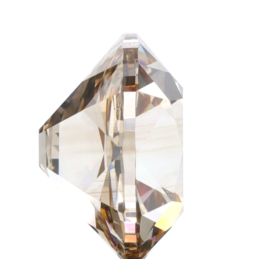 1.71ct | Champagne VVS Cushion Shape Old Mine Cut Diamond-Modern Rustic Diamond