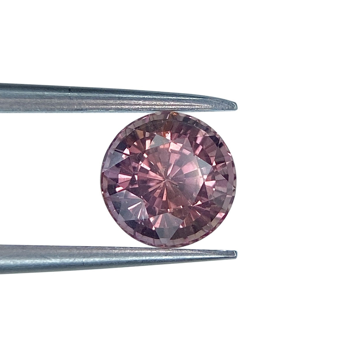 1.72ct | Brilliant Cut Round Shape Pink Sapphire-Modern Rustic Diamond