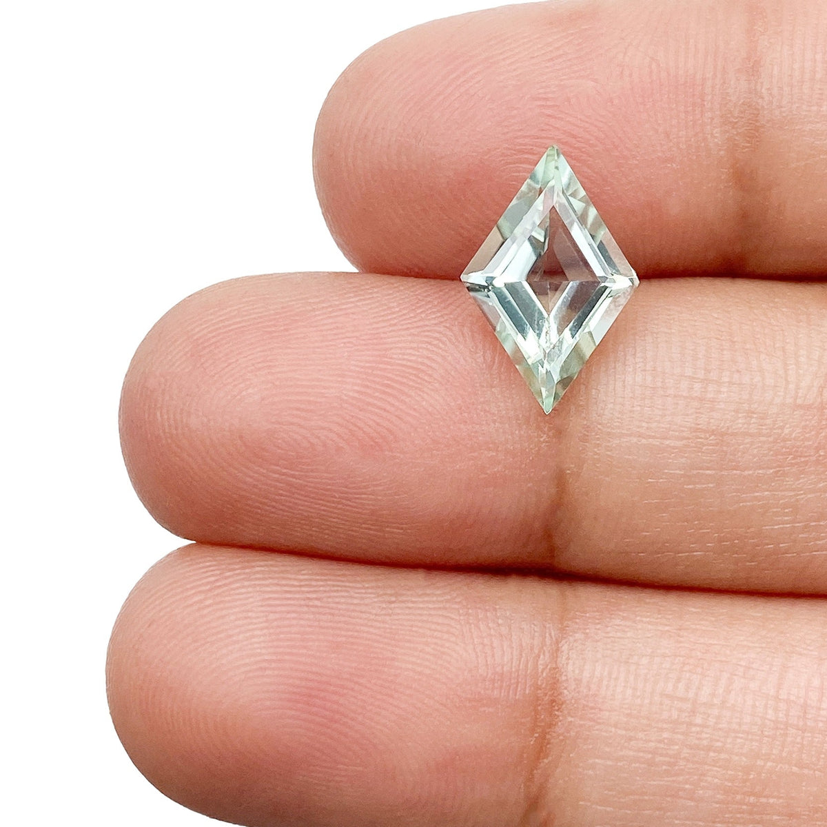 1.76ct | Lozenge Shape Step Cut Tourmaline-Modern Rustic Diamond