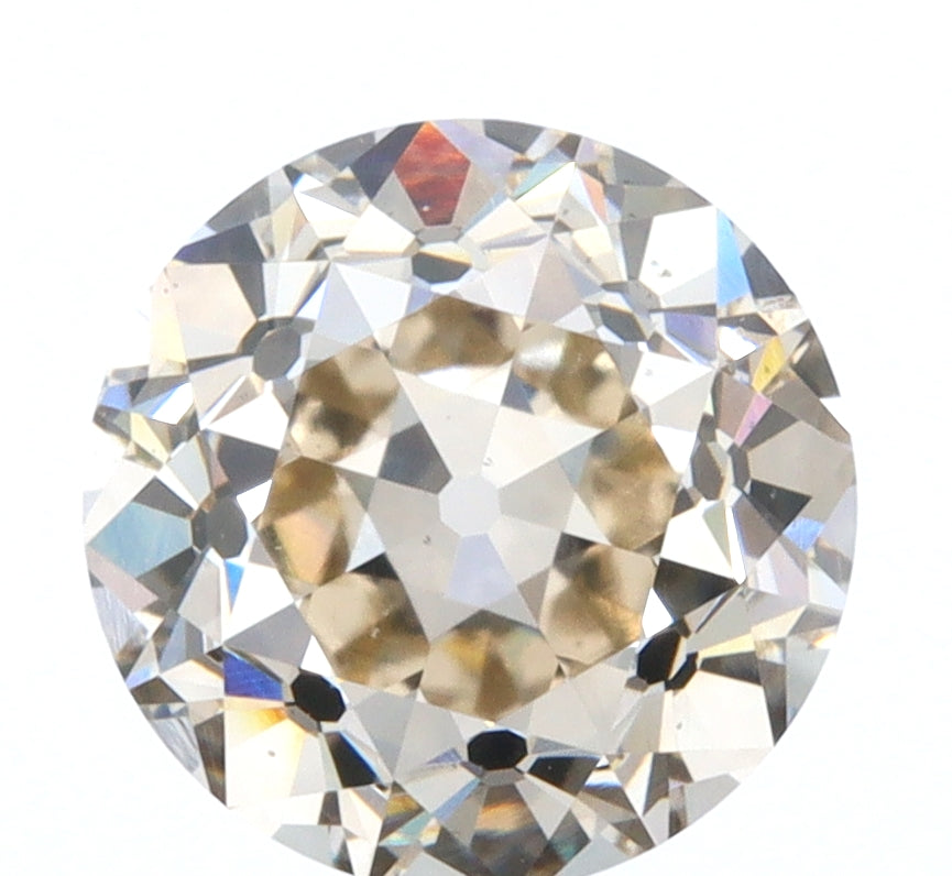 1.19ct | O-P/VS2 Round Shape Old European Cut Diamond (GIA) - Modern Rustic Diamond