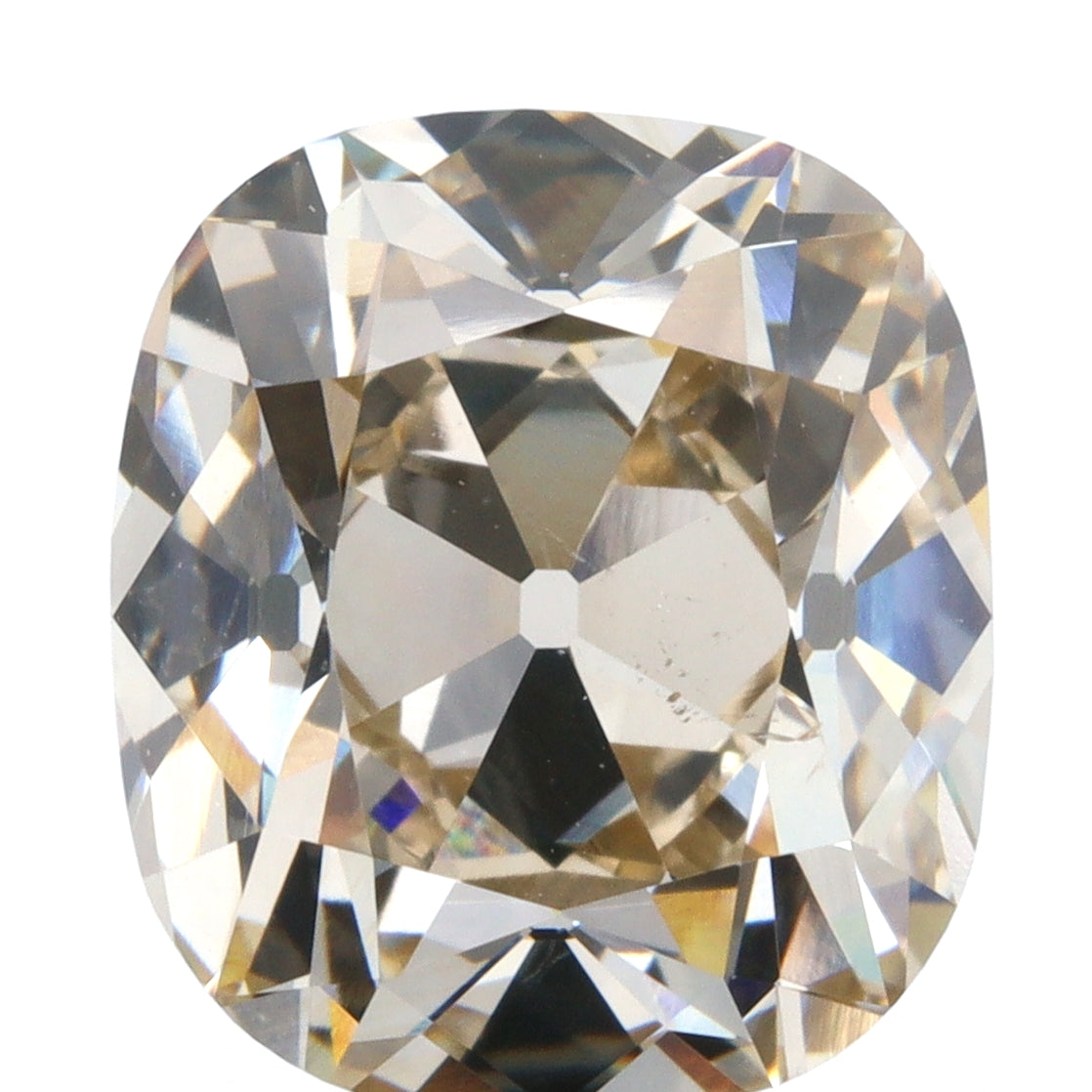 1.79ct | Champagne VS Cushion Shape Old Mine Cut Diamond-Modern Rustic Diamond