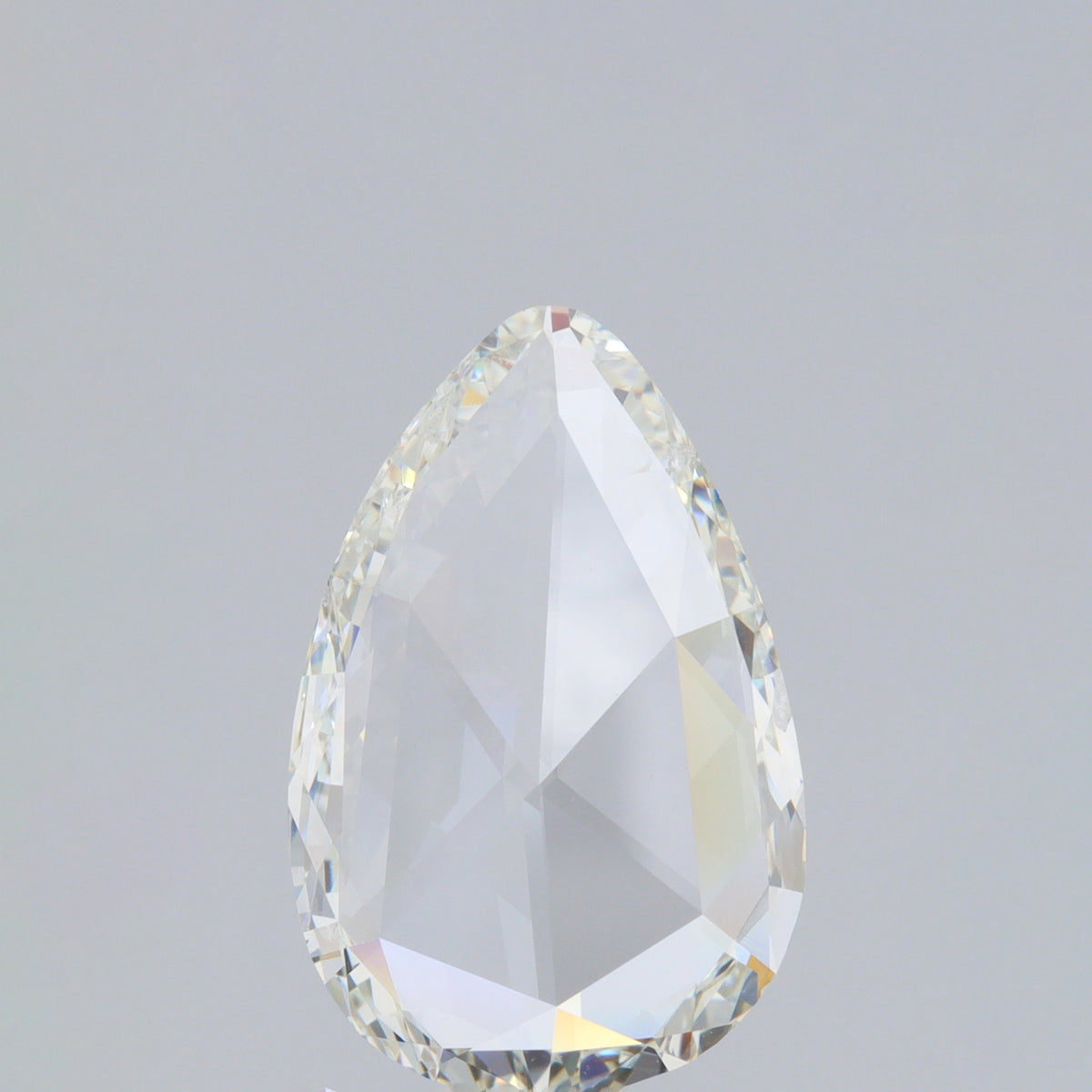 3.01ct | H-I/VS Pear Shape Rose Cut Diamond - Modern Rustic Diamond