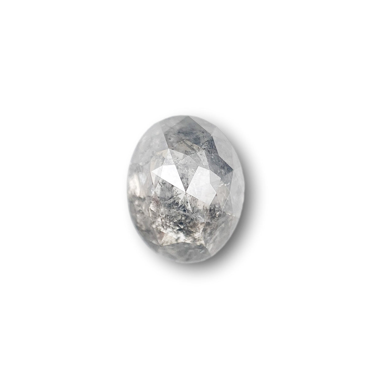 1.14ct | Rustic Oval Shape Rose Cut Diamond - Modern Rustic Diamond