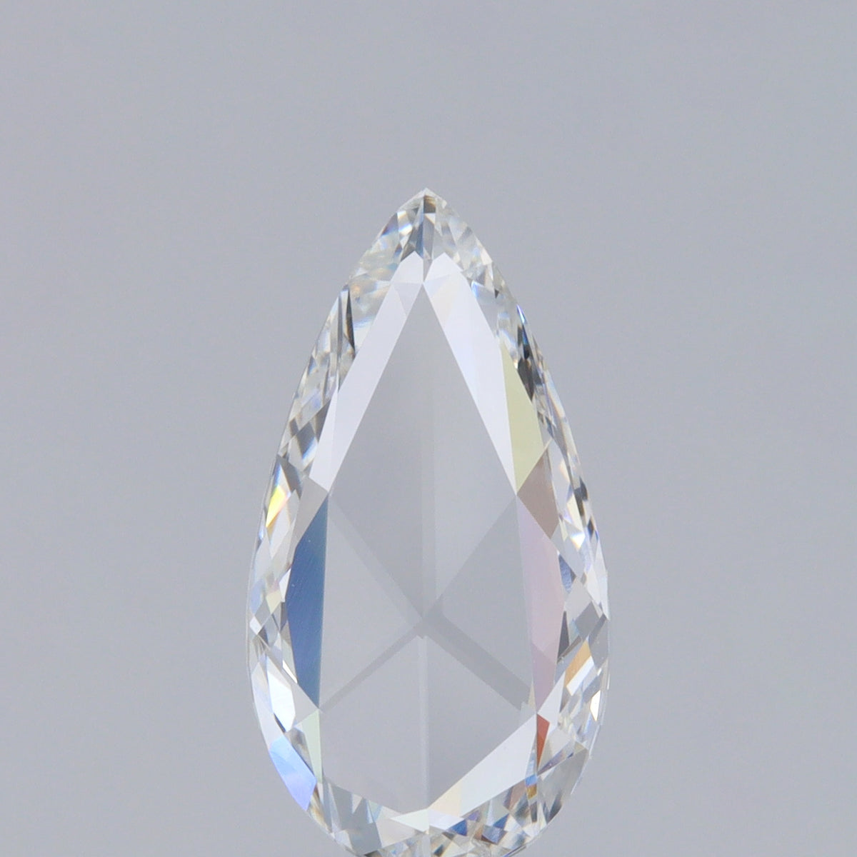 1.01ct | D/VS Pear Shape Rose Cut Diamond - Modern Rustic Diamond