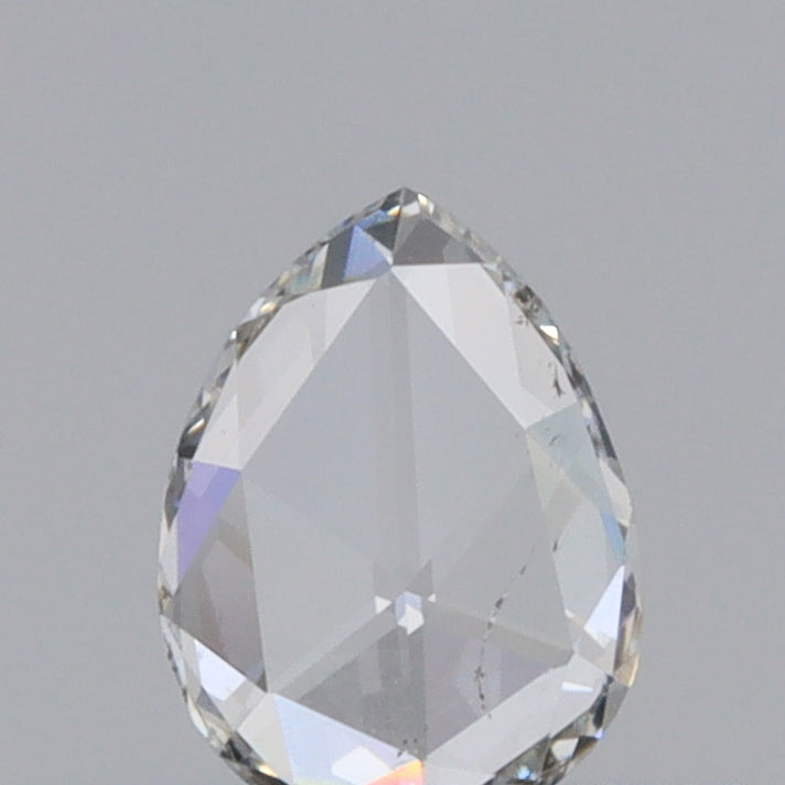 0.21ct | G/SI2 Pear Shape Rose Cut Diamond - Modern Rustic Diamond