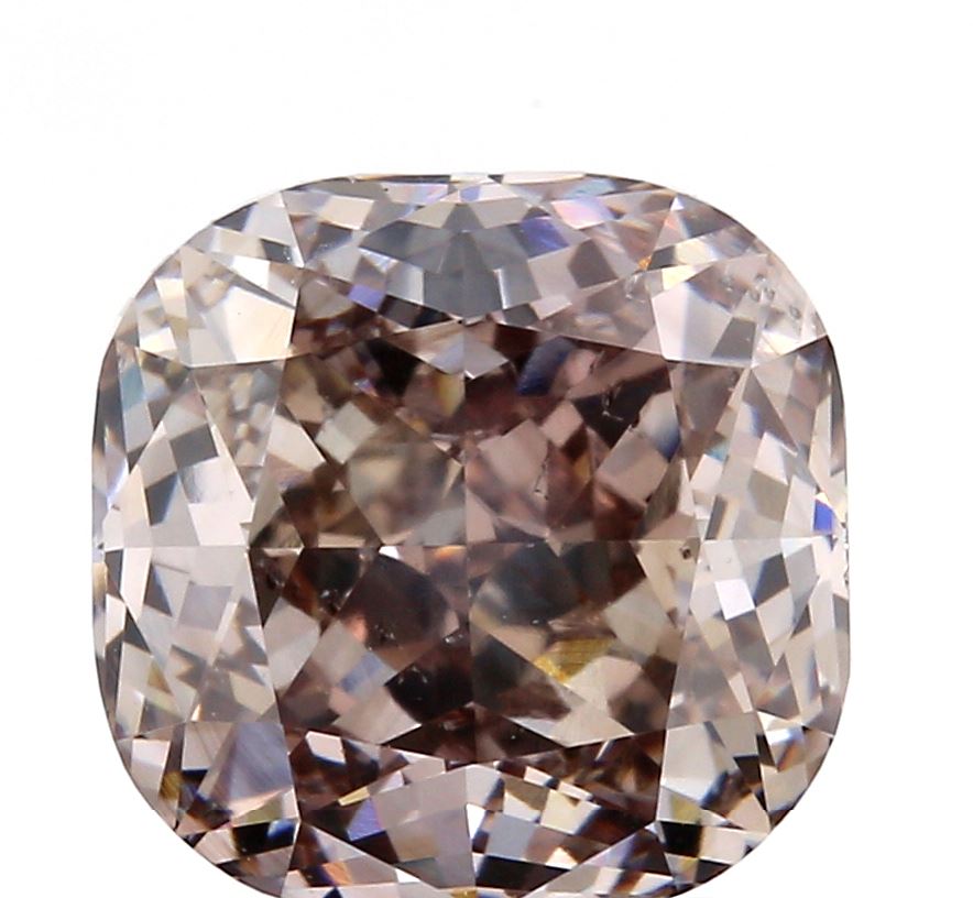 2.22ct | Champagne SI2 Cushion Shape Brilliant Cut Diamond (GIA) - Modern Rustic Diamond