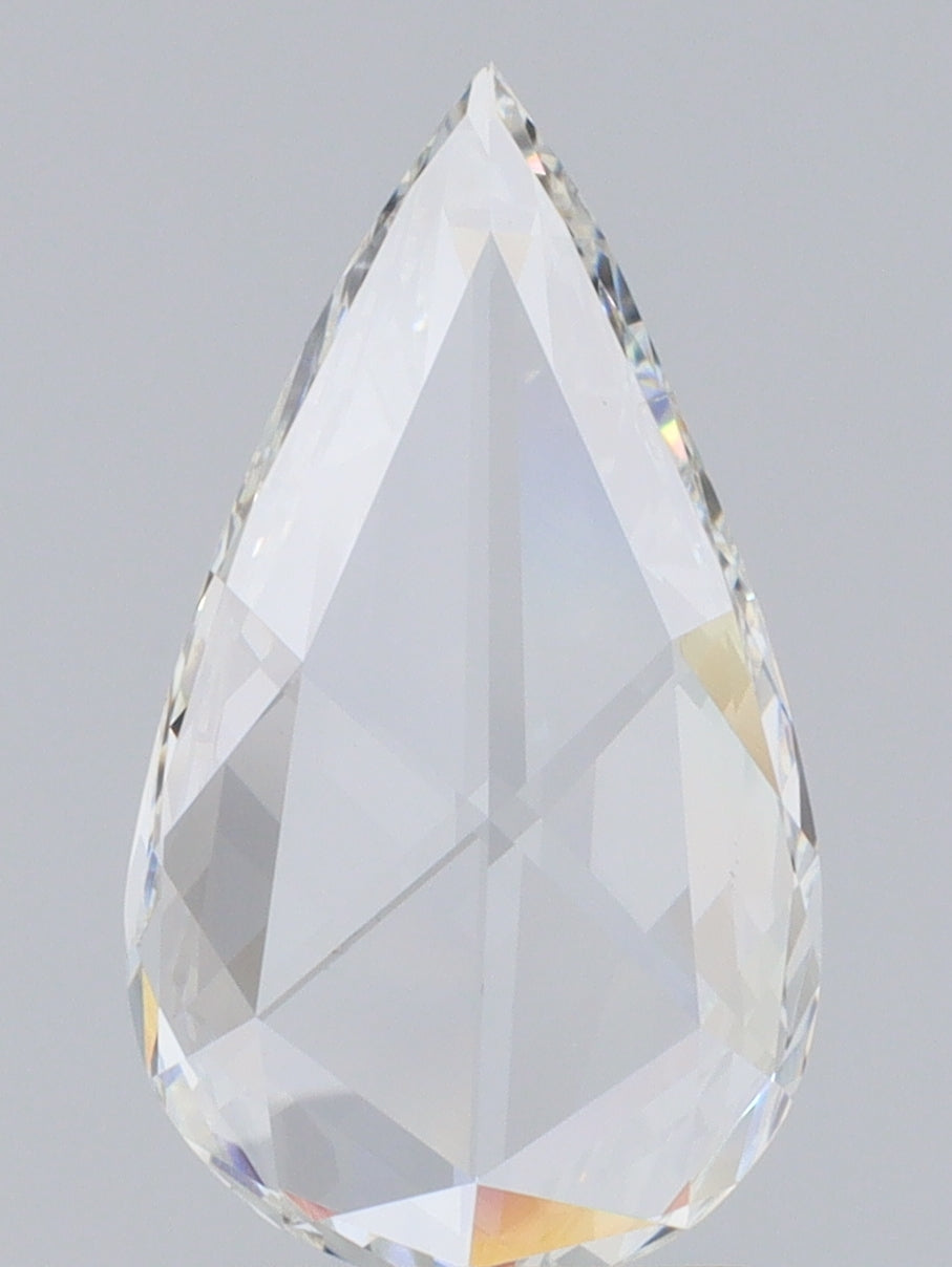 1.10ct | G/VS2 Pear Shape Rose Cut Diamond (GIA) - Modern Rustic Diamond