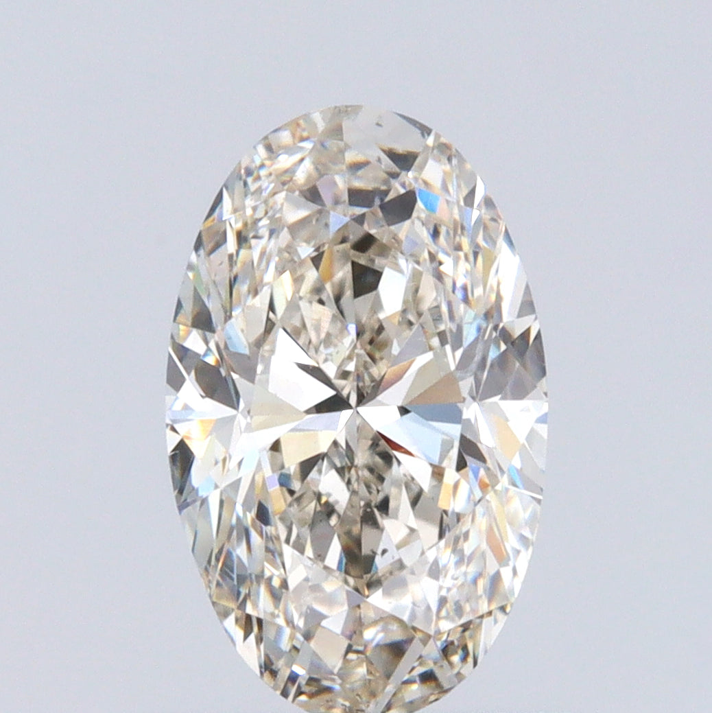 1.01ct | Light Brown VS-SI Oval Shape Brilliant Cut Diamond - Modern Rustic Diamond