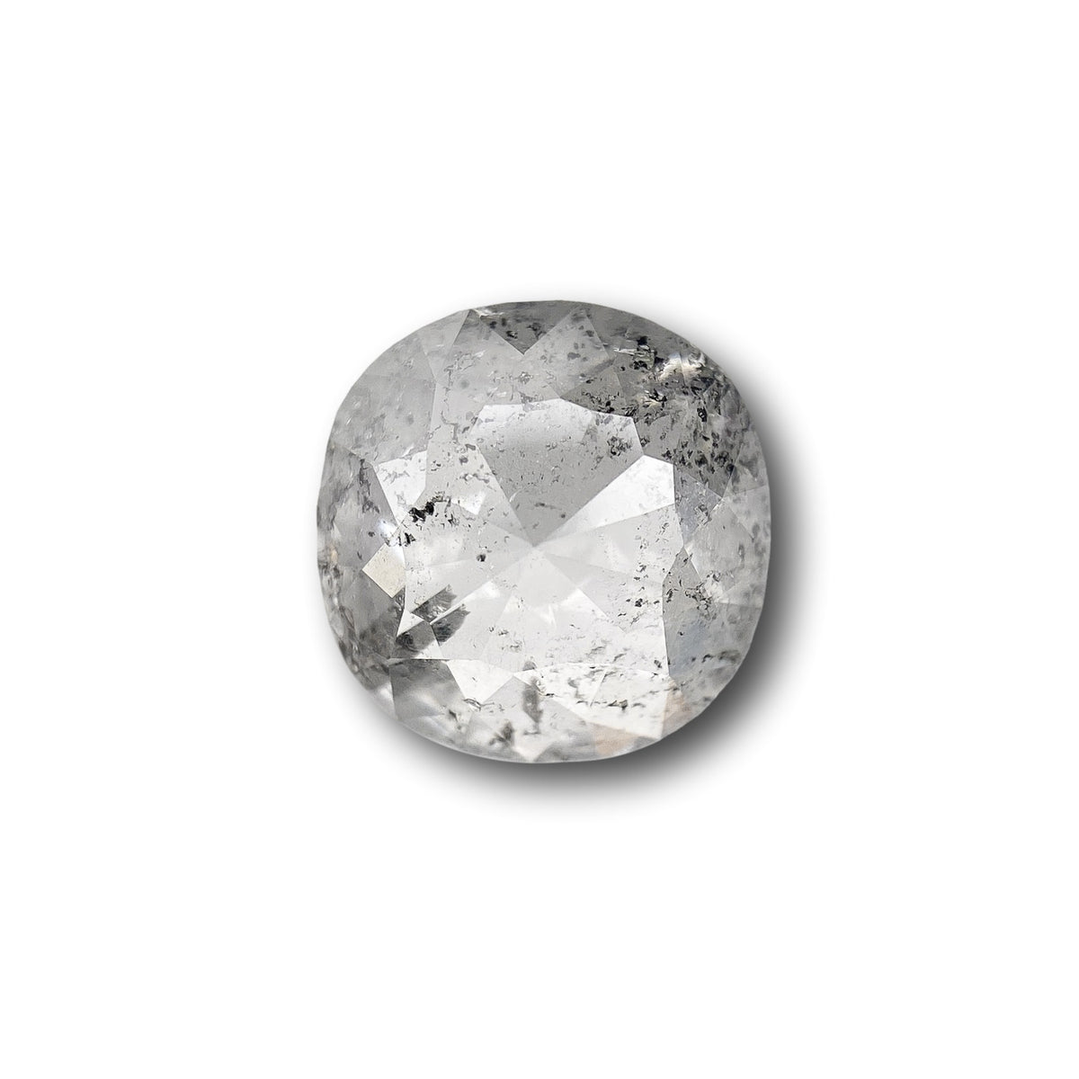 2.31ct | Rustic Cushion Shape Rose Cut Diamond - Modern Rustic Diamond