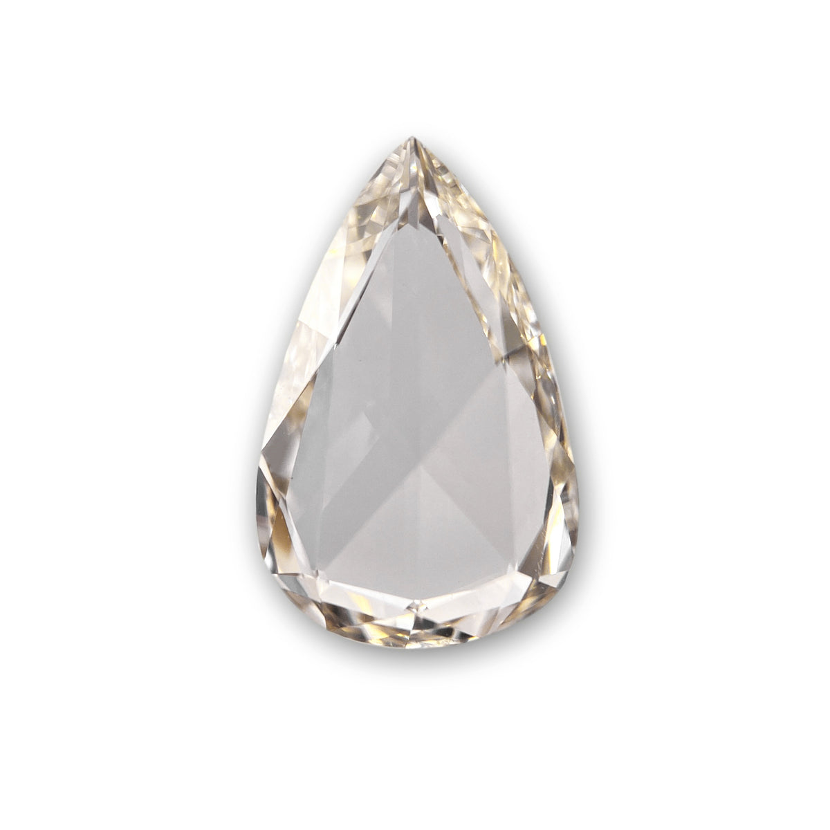 2.01ct | M/VS1 Pear Shape Rose Cut Diamond (GIA) - Modern Rustic Diamond