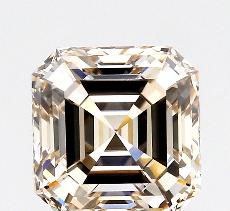 1.13ct | Light Brown VVS Asscher Shape Step Cut Diamond - Modern Rustic Diamond