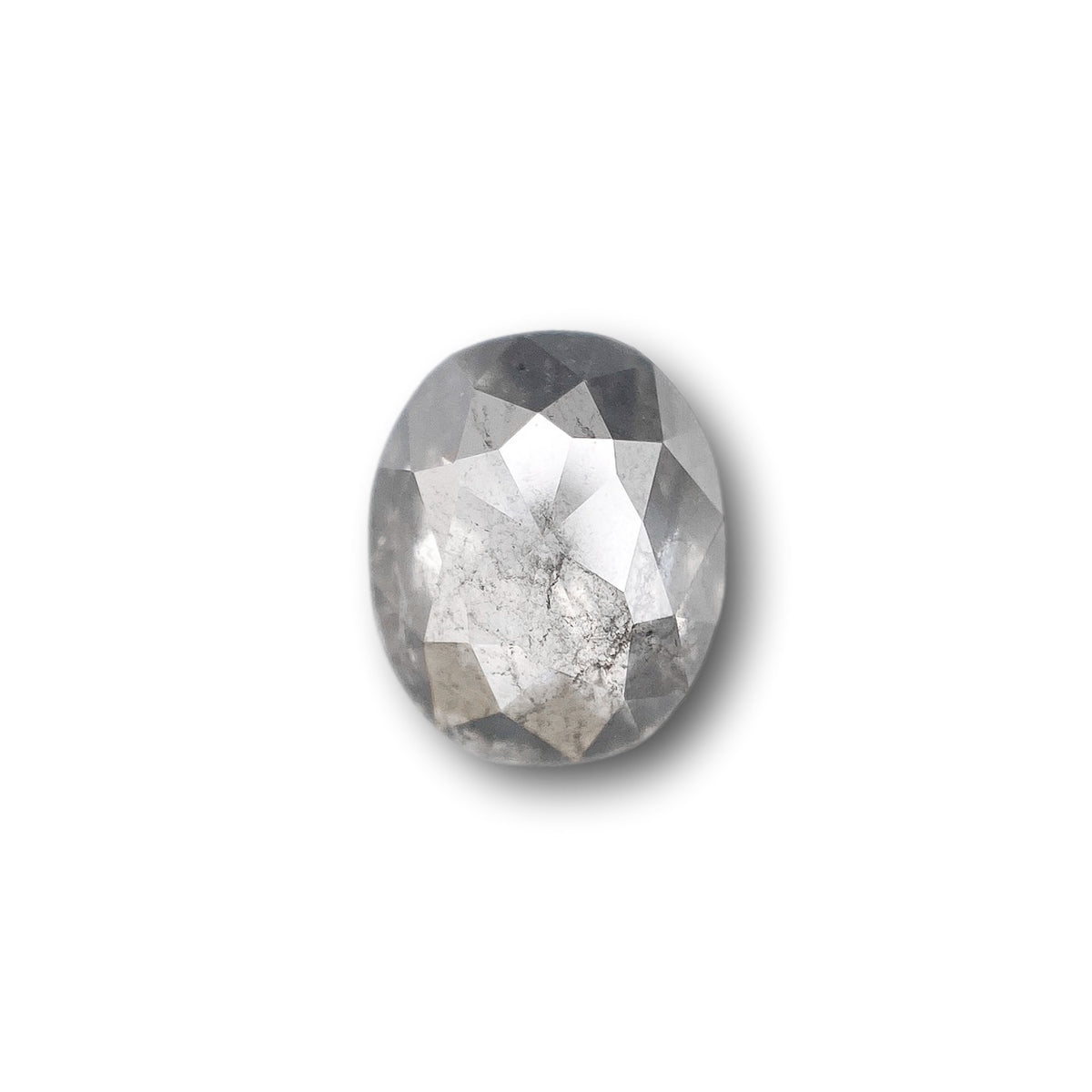 1.14ct | Rustic Oval Shape Rose Cut Diamond - Modern Rustic Diamond