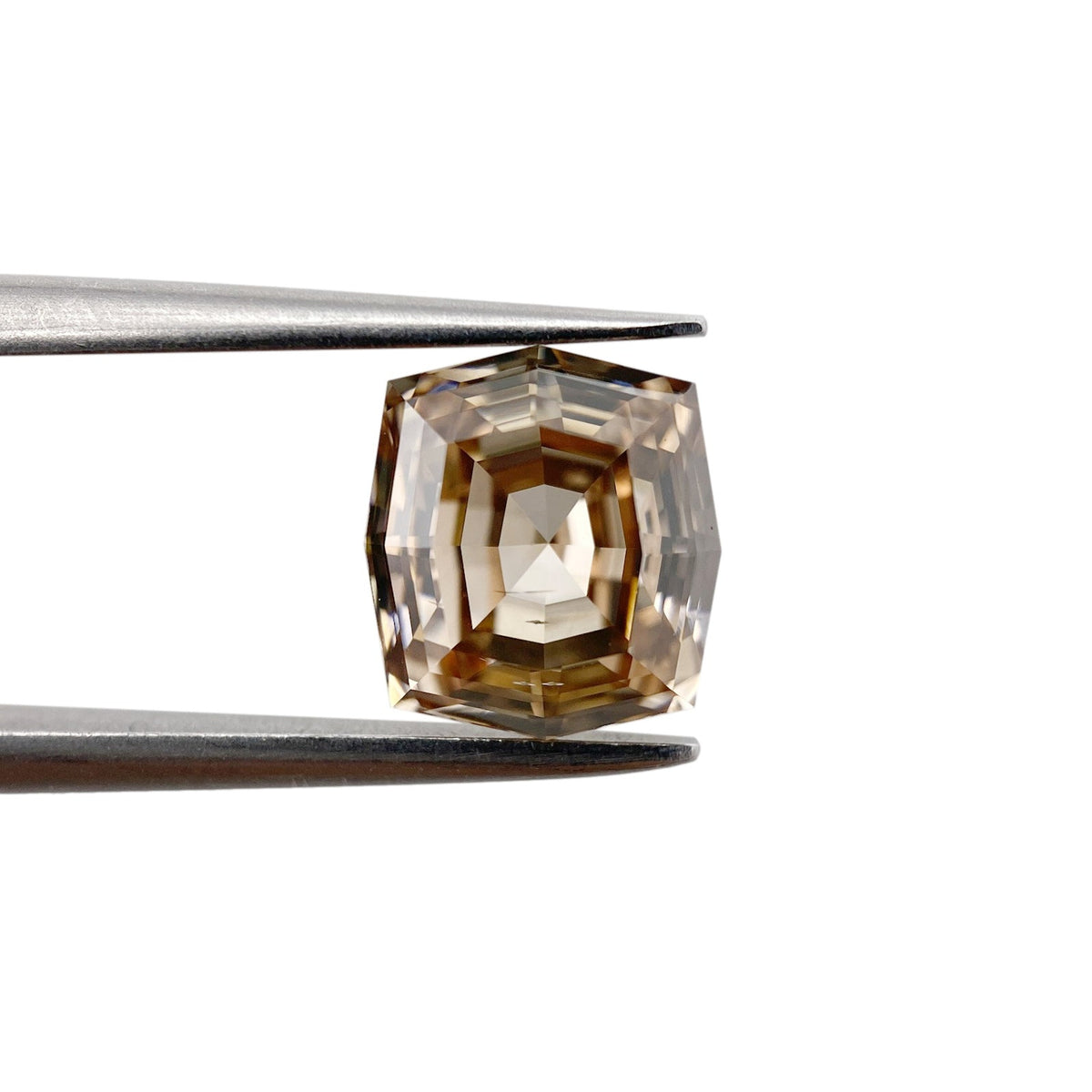 2.02ct | Champagne VS Octagonal Shape Step Cut Diamond-Modern Rustic Diamond