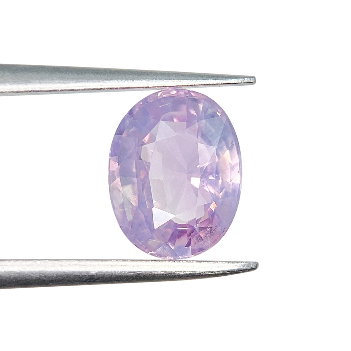 2.03ct | Brilliant Cut Oval Shape Pink Silky Sapphire-Modern Rustic Diamond