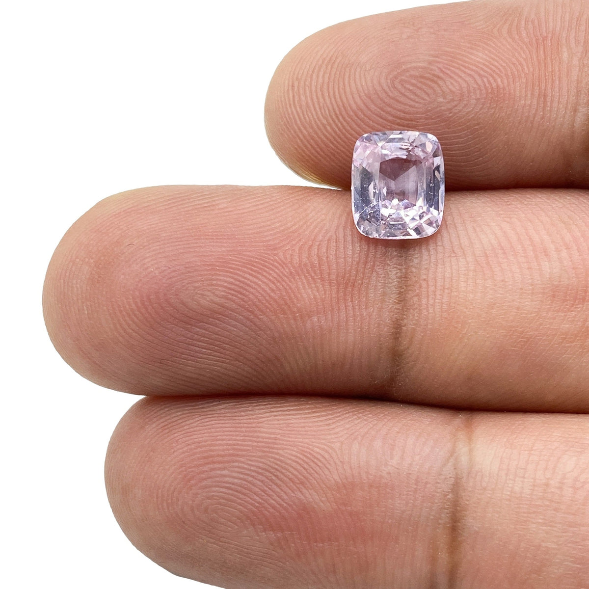 2.04ct | Brilliant Cut Cushion Shape Pink Sapphire-Modern Rustic Diamond