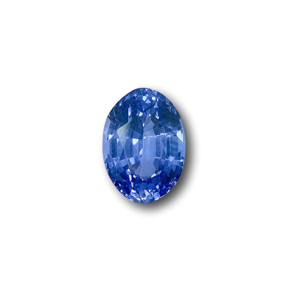 2.05ct | Brilliant Cut Oval Shape Blue Sapphire-Modern Rustic Diamond