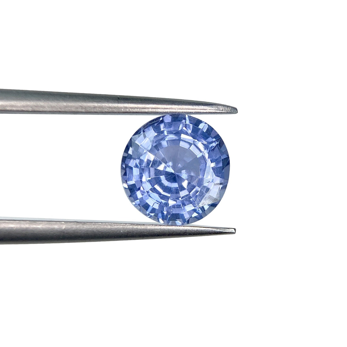 2.05ct | Brilliant Cut Round Shape Blue Sapphire-Modern Rustic Diamond