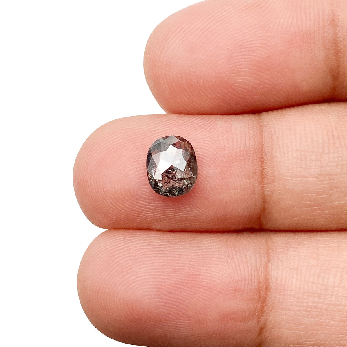 1.01ct | Rustic Cushion Shape Rose Cut Diamond - Modern Rustic Diamond