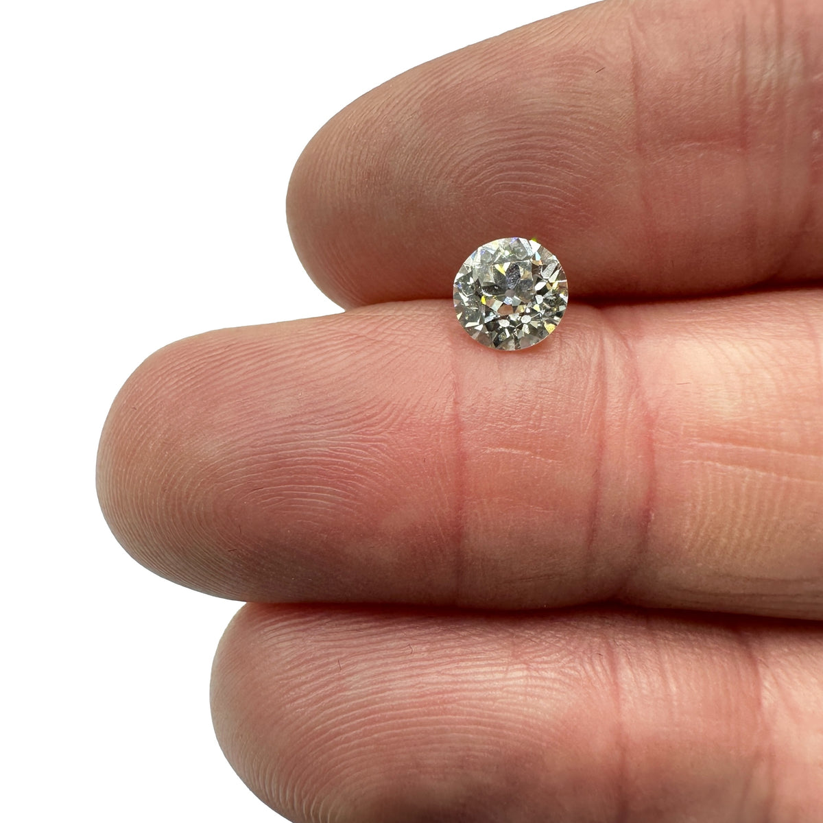 1.02ct | L/VS2 Round Shape Old European Cut Diamond (GIA) - Modern Rustic Diamond