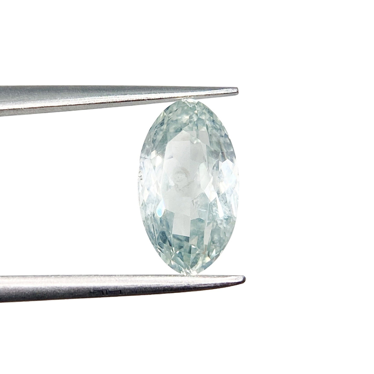 2.32ct | Brilliant Cut Moval Shape Blue Montana Sapphire-Modern Rustic Diamond