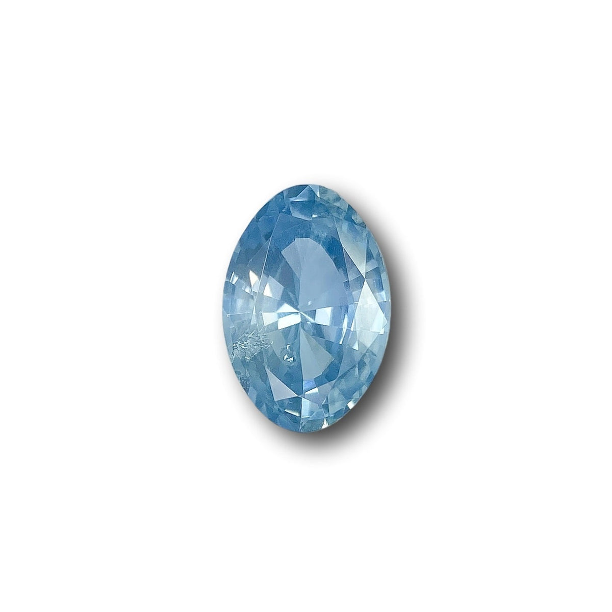 2.48ct | Brilliant Cut Oval Shape Blue Sapphire-Modern Rustic Diamond