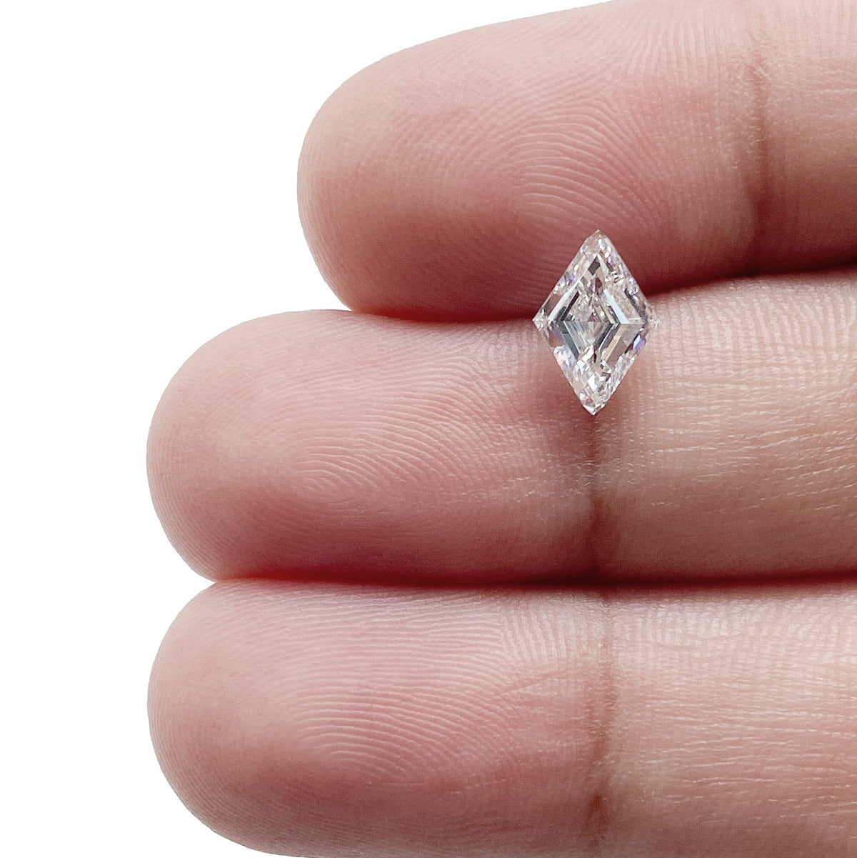 1.00ct | F/VS1 Lozenge Shape Step Cut Diamond (GIA) - Modern Rustic Diamond