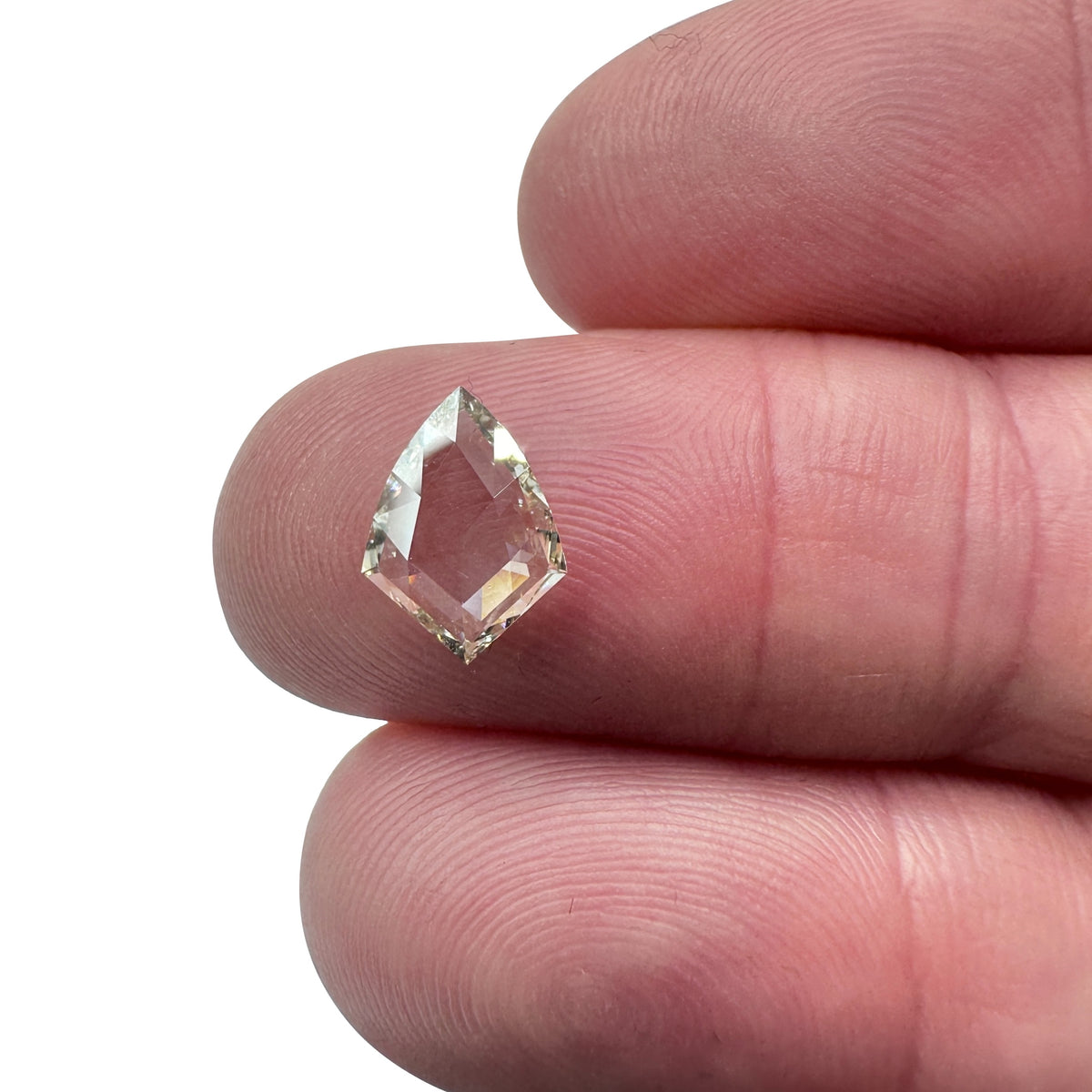 1.01ct | N/VS1 Kite Shape Rose Cut Diamond (GIA) - Modern Rustic Diamond